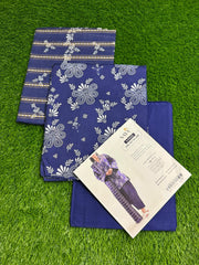 Saya Unstitched Printed Lawn 3-Piece – WUNS-5911