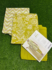 Saya Unstitched Printed Lawn 3-Piece – WUNS-5912