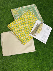 Saya Unstitched Printed Lawn 3-Piece – WUNS-5915