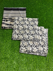 Bin Saeed Unstitched 3-Piece Suit – Classic White