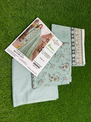 Sana Safinaz by Zareen Unstitched 3-Piece Suit – Soft Light Blue