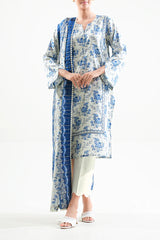 Unstitched Printed Lawn 3-Piece – Saya Brand (WUNS: NON 5908)