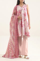 Saya Unstitched Printed Lawn 3-Piece – WUNS-5916