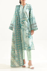 Saya Unstitched Printed Lawn 3-Piece – WUNS-5917